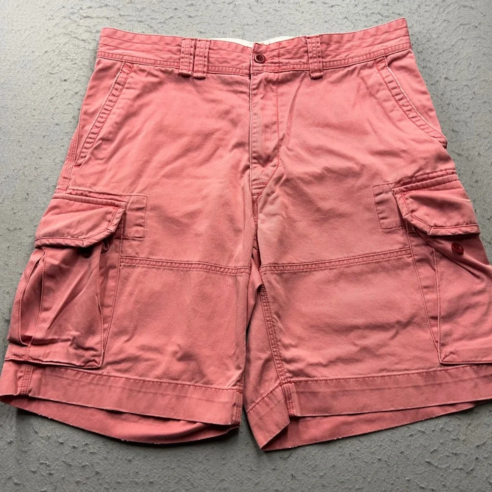 Polo Ralph Lauren Classic Polo Chino Cargo Shorts Mens 36 Salmon Pink RN41381